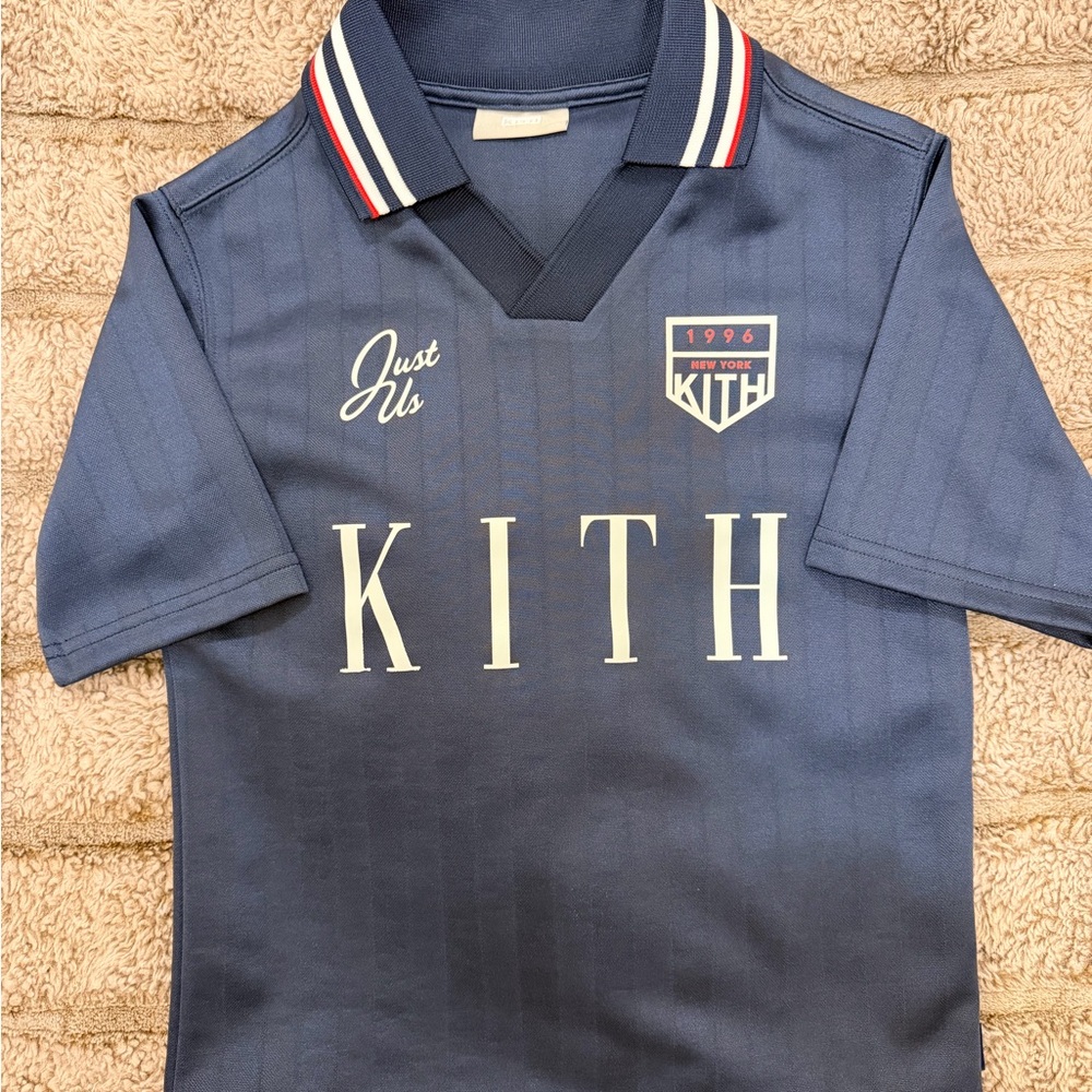 Kith Kids Polo Shirt in Deep Blue